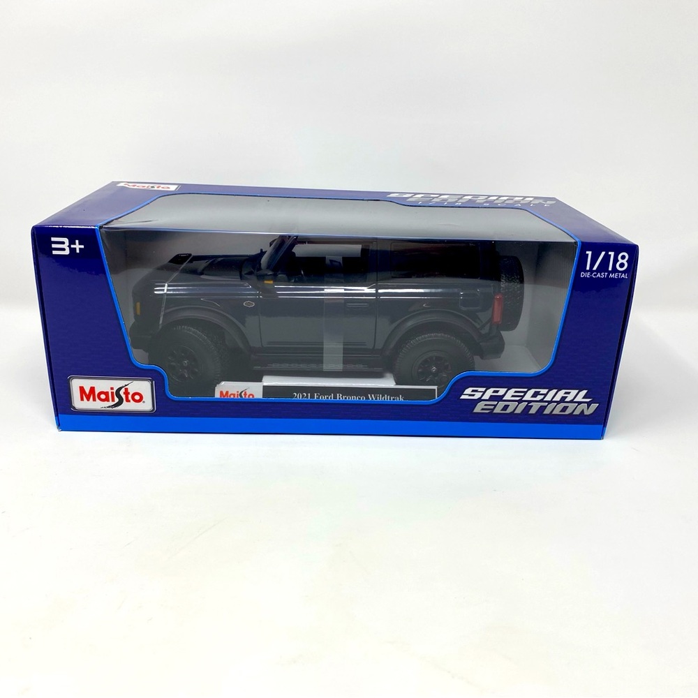 2021 Ford Bronco Wildtrack‎ 1:18 Diecast SUV by Maisto NEW